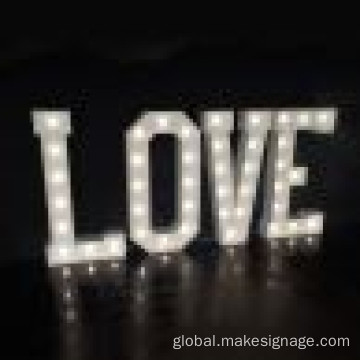 China Marquee Letters for Weddings Factory